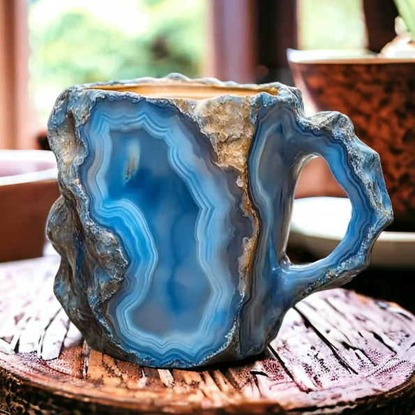 Resin Crystal Mug