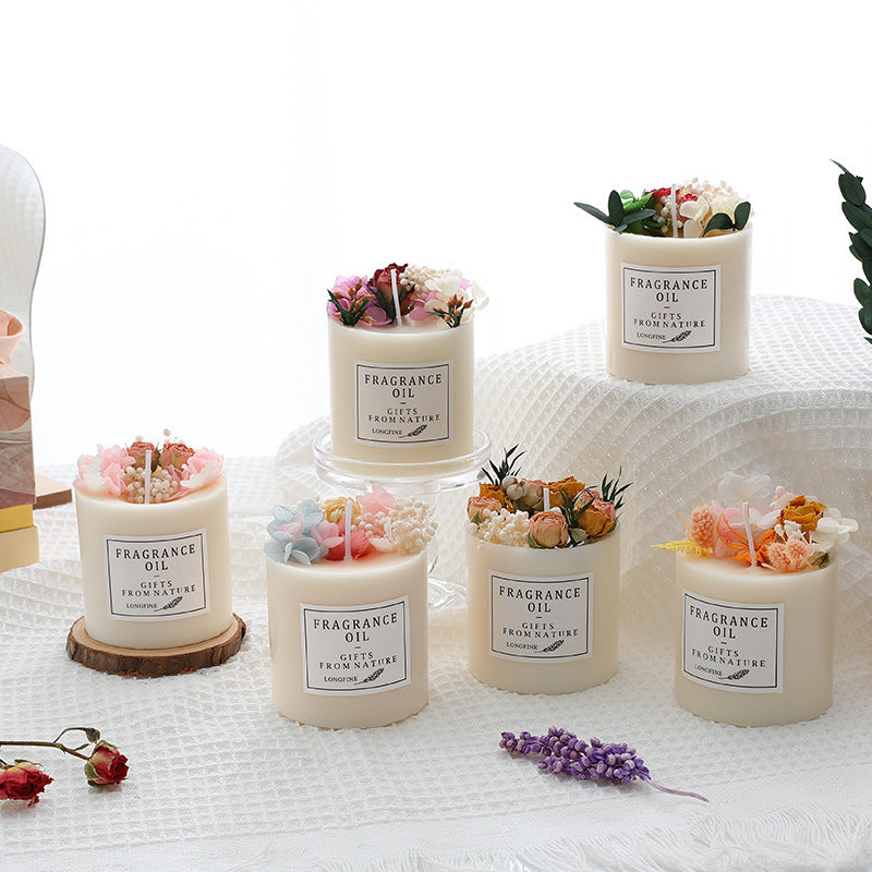 Decor Flower Candles