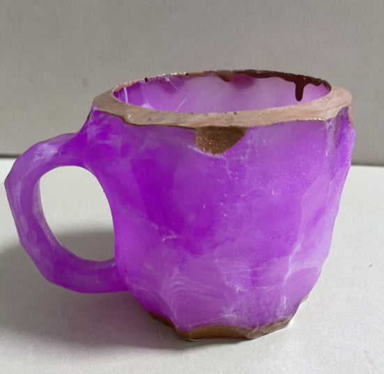 Resin Crystal Mug