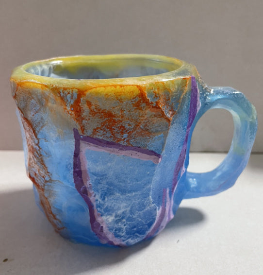 Resin Crystal Mug