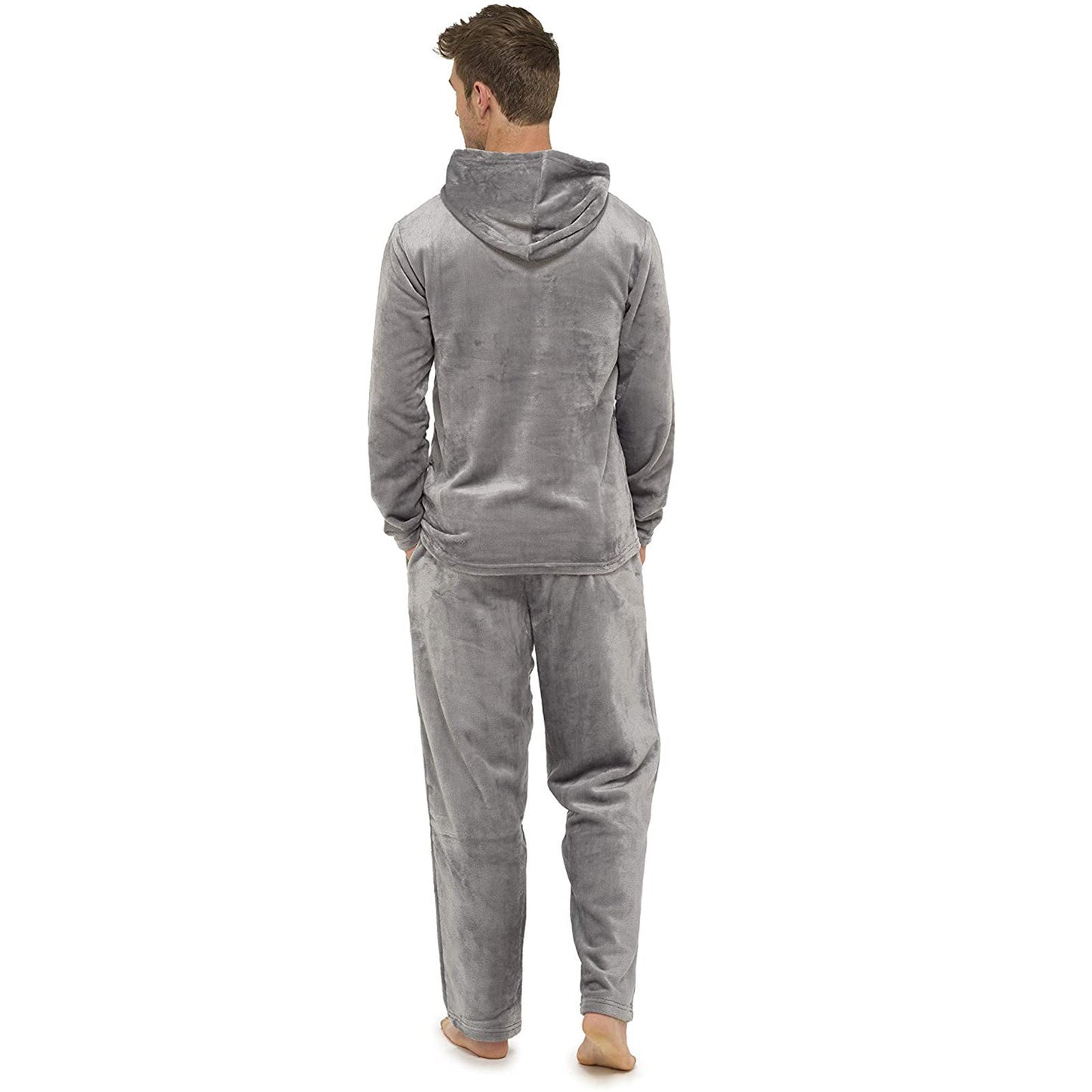 Flannel Grey Men's Pajamas