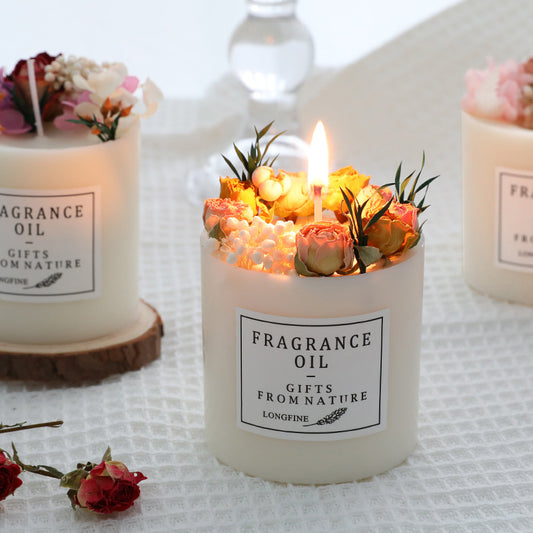 Decor Flower Candles